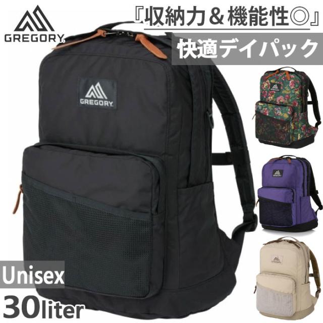 30L グレゴリー メンズ レディース キャンパスデイ CAMPUSDAY L リュックサック デイパック バックパック バッグ 鞄 通勤通学 ブラック 黒 送料無料 GREGORY 1303171041