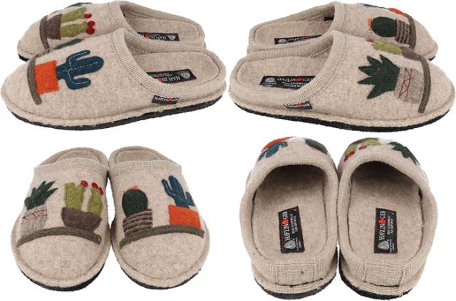 ハフリンガー メンズ レディース カクタス ルームシューズ スリッパ