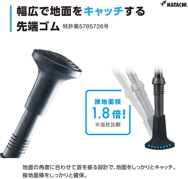 2本組 ハタチ メンズ レディース DFPプログレッシブズーム2 ディフェンシブポール ノルディックウォーキング ブルー レッド 青 赤 ピンク グリーン 緑 送料無料 HATACHI WH1121