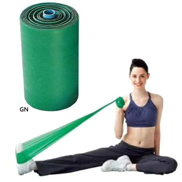 ソフトタイプ 25m ハタ メンズ レディース BBバンド トレーニングチューブ ラバー ゴム 筋トレ フィットネス エクササイズ ダイエット グリーン 緑 送料無料 HATAS 20R2700SR