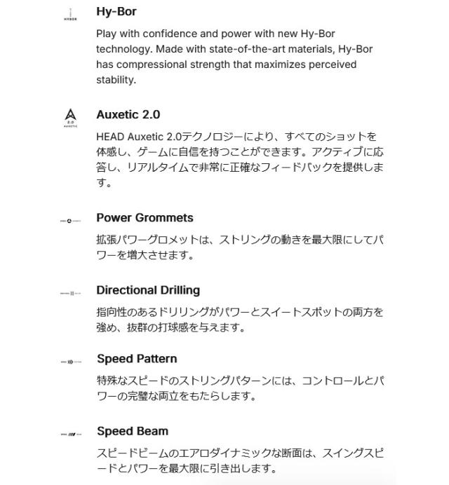 ヘッド メンズ レディース スピード プロ レジェンド Speed PRO LEGEND テニスラケット 硬式テニス ラケット フレームのみ ブラック 黒 送料無料 HEAD 232066_5