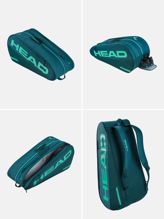 65L ヘッド メンズ レディース ツアー ラケット Tour Racquet Tennis Bag L バッグ 鞄 ラケットバッグ テニス ブラック 黒 ブルー 青 ピンク オレンジ グリーン 緑 送料無料 HEAD 260216 260316 260416 260516 260616_2