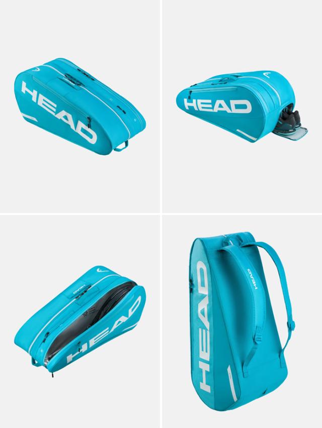65L ヘッド メンズ レディース ツアー ラケット Tour Racquet Tennis Bag L バッグ 鞄 ラケットバッグ テニス ブラック 黒 ブルー 青 ピンク オレンジ グリーン 緑 送料無料 HEAD 260216 260316 260416 260516 260616_6