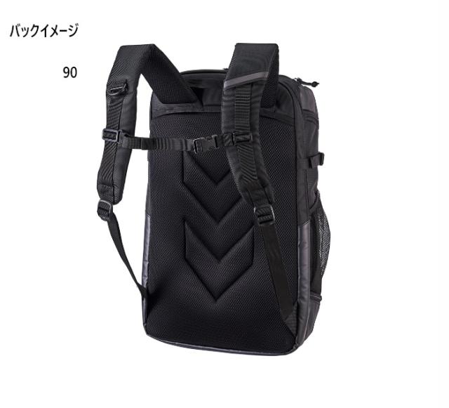 35L ヒュンメル メンズ レディース チームバックパック リュックサック デイパック バックパック バッグ 鞄 ブラック 黒 送料無料 hummel HFB6153_1