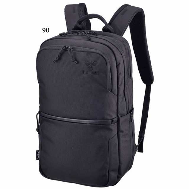 ヒュンメル メンズ レディース シティ バックパック CITY BACKPACK リュックサック デイパック バックパック バッグ 鞄 ブラック 黒 送料