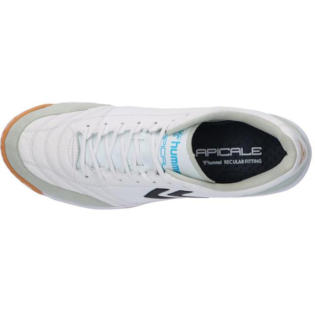 2E幅 ヒュンメル メンズ アピカーレ5 プロ PRO WIDE PG フットサルシューズ 室内 インドア ホワイト 白 送料無料 hummel HAS5127 2E幅 ヒュンメル メンズ アピカーレ5 プロ PRO WIDE PG フットサル