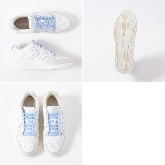 ヒュンメル メンズ レディース ST パワープレー POWER PLAY WM3 スニーカー シューズ 紐靴 カジュアル ローカット ホワイト 白 送料無料 hummel HM227952 ヒュンメル メンズ レディース ST パワープレー POWER PLAY WM3