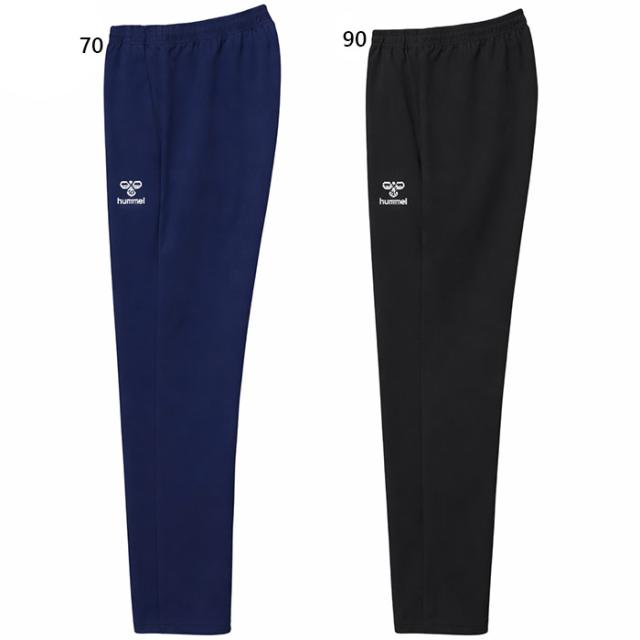ヒュンメル メンズ レディース チームウォームアップパンツ フィットネス トレーニングウェア ボトムス ロングパンツ ブラック 黒 ネイビー 送料無料 hummel HAT3142