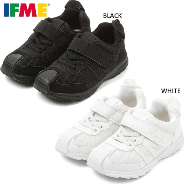 3E幅 イフミー ジュニア キッズ IFME joob ベーシックスニーカー スニーカー シューズ 運動靴 マジックテープ ベルクロ シンプル スクール フォーマル ホワイト 白 送料無料 IFME 30-3414の通販は 4,959円