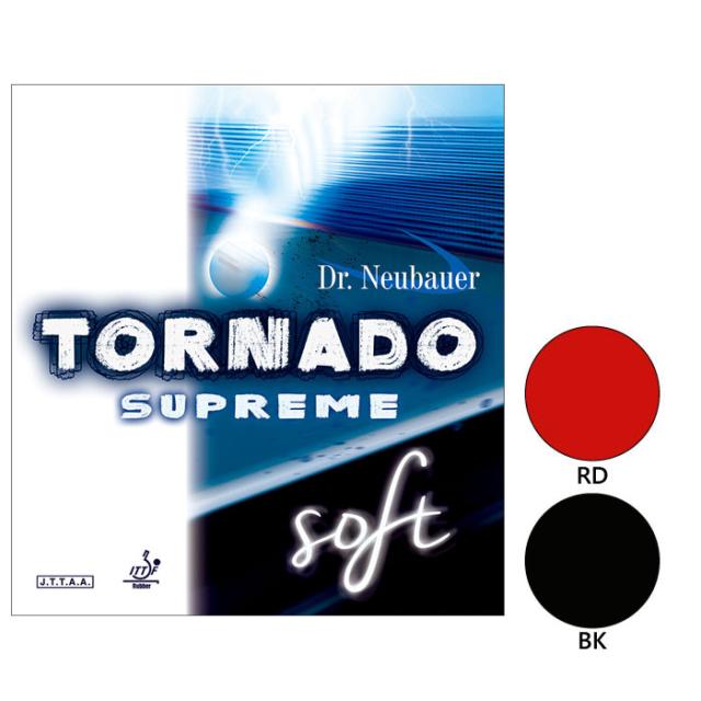 ジュウイック メンズ レディース ドクターノイバウア Dr.Neubauer トルネードスプリームソフト 卓球ラケットラバー 表ラバー ブラック 黒 レッド 赤 送料無料 JUIC 1203