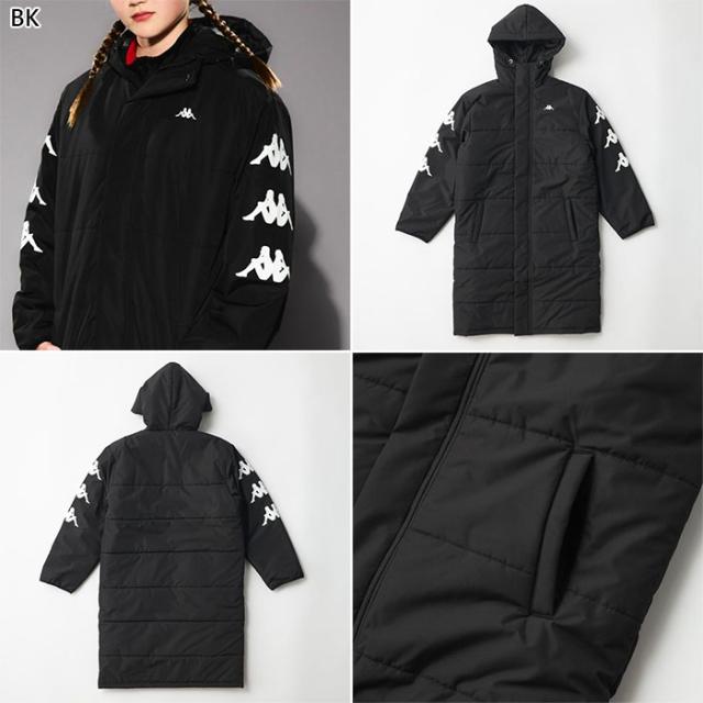 コンサドーレ札幌 Kappa ベンチコート ブラック サイズL 楽天市場