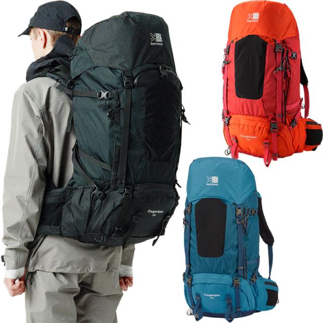 70L カリマー メンズ レディース クーガーエーペックス 70プラス リュックサック デイパック バックパック バッグ 鞄 大型 テン泊 縦走 ブラック 黒 ブルー 青 オレンジ 送料無料 karrimor 501090