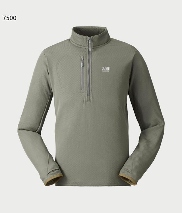 【olimar】 カリマー メンズ オクタ サーマル ハーフ ジップ octa thermal half