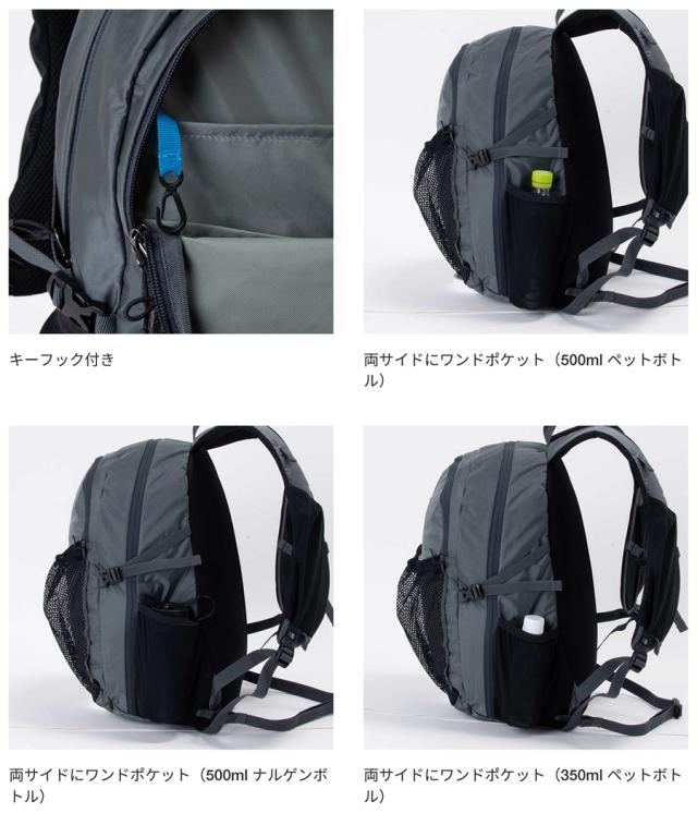 25L カリマー メンズ レディース ランブル 25 ramble 25 リュックサック デイパック バックパック バッグ 鞄 アウトドア ハイキング ブラック 黒 グレー ベージュ 灰色 送料無料 karrimor 501251_3