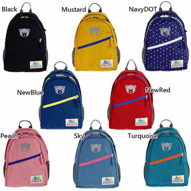10L ケルティー ジュニア キッズ プレスクール バッグ PRESCHOOL BAG リュックサック デイパック バックパック バッグ 鞄 ブラック 黒 ネイビー ブルー レッド 青 赤 イエロー ピンク 送料無料 KELTY 3259250022