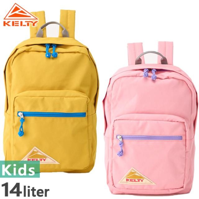 14L ケルティー ジュニア キッズ ES BIG CHILD DAYPACK リュックサック デイパック バックパック バッグ 鞄 遠足 A4対応 イエロー ピンク 黄色 送料無料 KELTY 3259271726