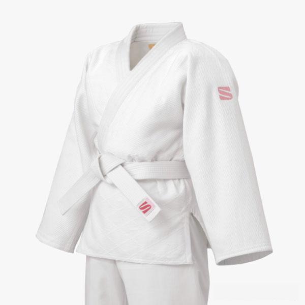 上下セット クサクラ レディース ジュニア さくら 女子用 一重織 柔道衣 ウェア 柔道着 初級者用学校正課 道場用 一般 中学生 小学生 ホワイト 白 送料無料 KUSAKURA JSL_1