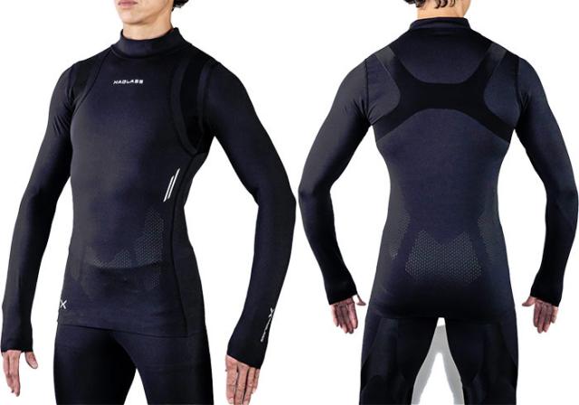 クサクラ メンズ ザグラス ゼバースーツ XAGLASS XEBAR SUIT TOPS for MEN’S トレーニング トップス トレーニングスーツ 長袖 ブラック 黒 送料無料 KUSAKURA XGCOMC2 XGCOMC3 XGCOMC4 XGCOMC5_5