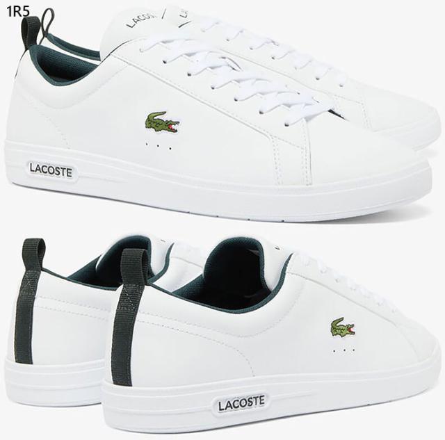 ラコステ メンズ コートベース COURT BASE 224 1 SMA スニーカー シューズ 紐靴 ローカット カジュアル ホワイト 白 送料無料 LACOSTE 48SMA0112_3