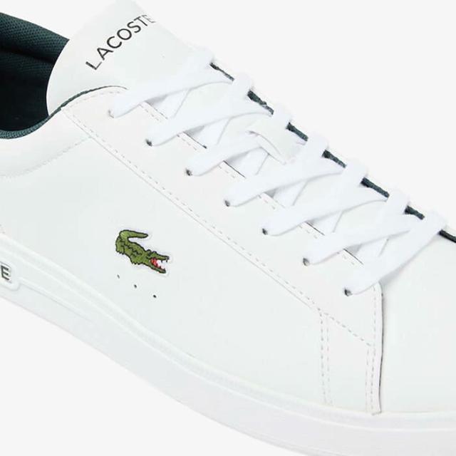 ラコステ メンズ コートベース COURT BASE 224 1 SMA スニーカー シューズ 紐靴 ローカット カジュアル ホワイト 白 送料無料 LACOSTE 48SMA0112_6