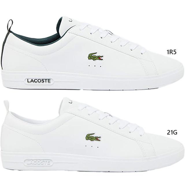 ラコステ メンズ コートベース COURT BASE 224 1 SMA スニーカー シューズ 紐靴 ローカット カジュアル ホワイト 白 送料無料 LACOSTE 48SMA0112