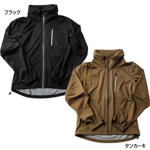 ラフタージャパン メンズ Air レインパーカー アウトドアウェア トップス レインウェア 合羽 レインウエア レインジャケット 単品 上 ブラック 黒 カーキ 送料無料 LAUGHTER JAPAN Air-101の通販は