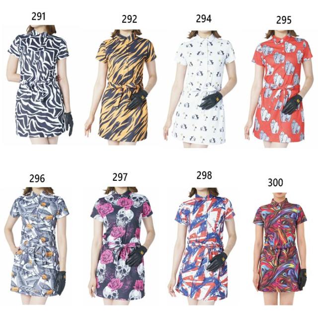 ラウドマウス レディース 柄ワンピース ゴルフウェア 吸汗速乾 UVカット 送料無料 LOUDMOUTH 771652の通販は 8,620円