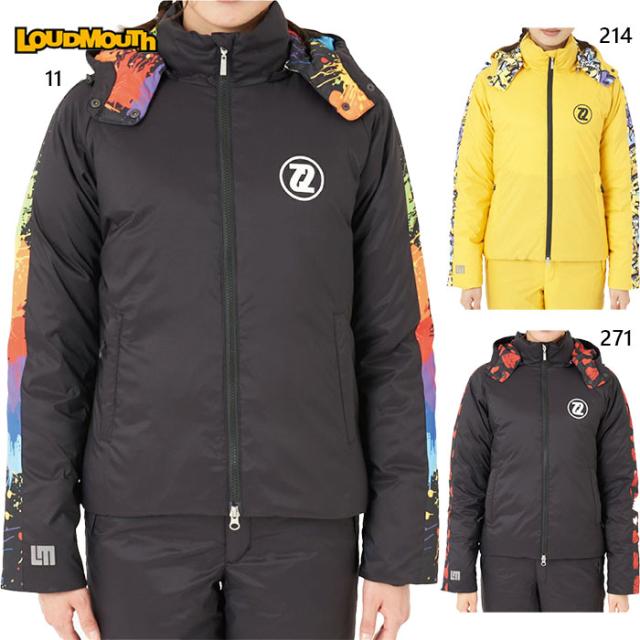 ラウドマウス レディース LOUDMOUTH × SEVEN2 コラボ ダウンジャケット ゴルフウェア トップス 撥水 防風 保温 送料無料 LOUDMOUTH 772281