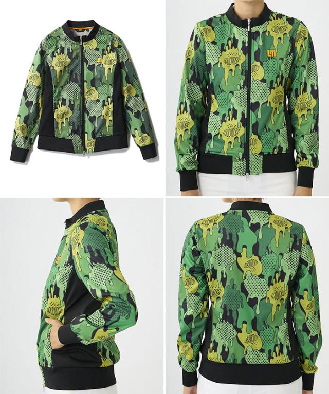 ラウドマウス レディース ボンディングブルゾン コミカルブロット