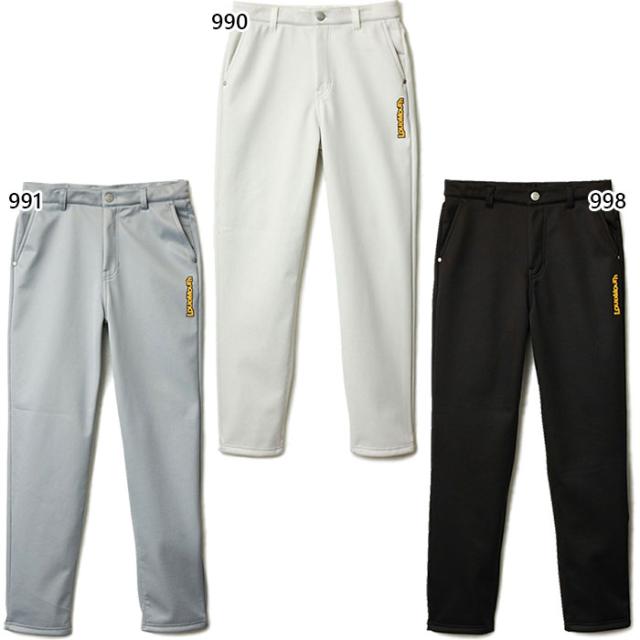 ラウドマウス レディース 撥水透湿ボンディングパンツ ゴルフウェア ボトムス ストレッチ 防風 保温 ホワイト 白 ブラック 黒 グレー 灰色 送料無料 LOUDMOUTH 775357