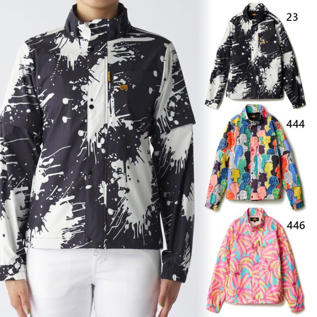 ラウドマウス レディース 4WAYストレッチブルゾン 袖取り外し可能 ゴルフウェア トップス 長袖 撥水 送料無料 LOUDMOUTH 775250