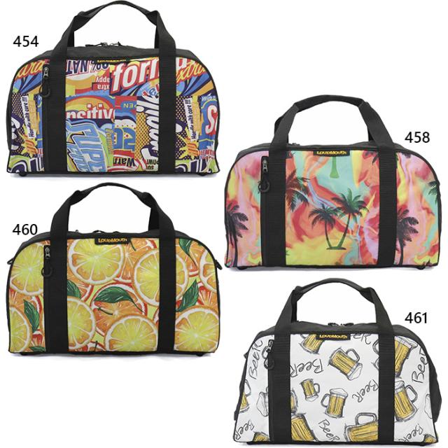 ラウドマウス メンズ レディース ボストンバッグ ゴルフ用品 ダッフルバッグ ホワイト 白 送料無料 LOUDMOUTH 866997