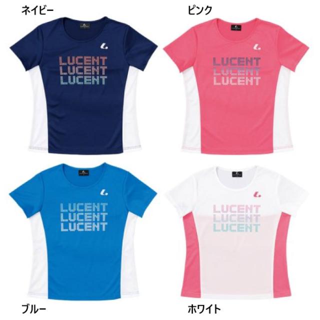 ルーセント レディース Tシャツ テニス バドミントンウェア トップス 半袖 ユニフォーム 吸汗速乾 スポーツ 送料無料 LUCENT XLH2330 XLH2331 XLH2336 XLH2337の通販は 5,301円