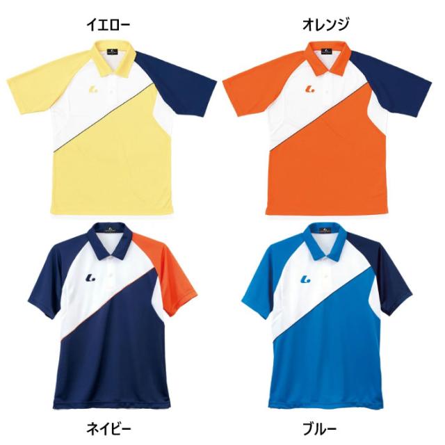 ルーセント メンズ レディース ジュニア ゲームシャツ テニス バドミントンウェア トップス 半袖 ユニフォーム 吸汗速乾 スポーツ 送料無料 LUCENT の通販は 7,030円