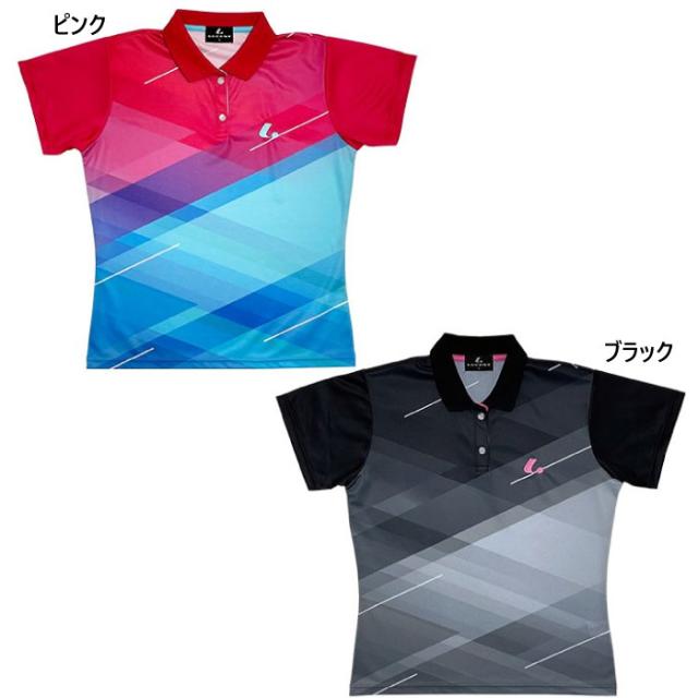 ルーセント レディース ゲームシャツ テニス バドミントンウェア トップス 半袖 ユニフォーム 吸汗速乾 スポーツ 送料無料 LUCENT XLP9061 XLP9069の通販は 7,190円