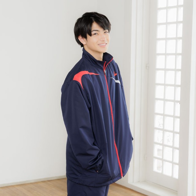 ルーセント ウィンドブレーカー 青白く ユニS