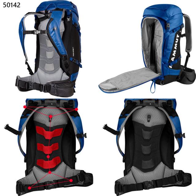 Mammut - マムート　トリオンスパイン35 ブルー マムート トリオン スパイン 2520-00860 35L (登山用リュック