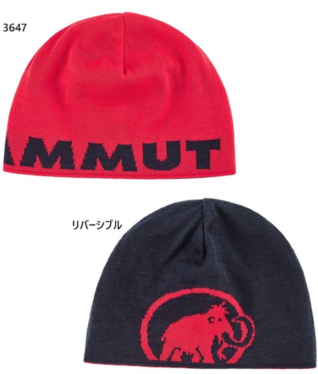 マムート メンズ レディース ロゴ ビーニー LOGO BEANIE