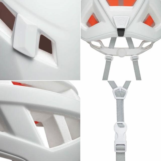 【8月上旬入荷予約商品】 マムート メンズ クラッグ センダー ヘルメット Crag Sender Helmet クライミング 登山 アウトドア 超軽量 ホワイト 白 送料無料 Mammut 2030-00260