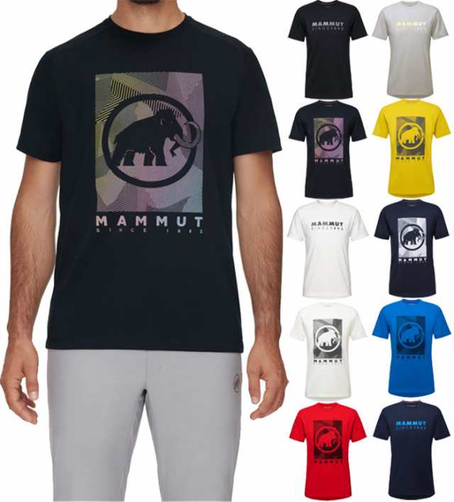 【送料無料】 マムート Mammut メンズ トロバット Trovat T-Shirt Men アウトドアウェア トップス 半袖Tシャツ ロゴ  1017-09864｜au PAY マーケット