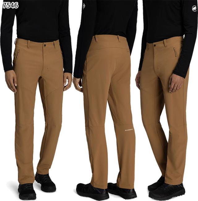マムート メンズ トレッカーズ 3.0 ソフトシェル パンツ Trekkers 3.0 SO Pants AF アウトドアウェア ボトムス 登山 トレッキング 撥水 ストレッチ ブラック 黒 ベージュ カーキ 送料無料 Mammut 1021-00800_10
