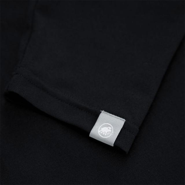 マムート メンズ ロゴ プリント ロングスリブ ティー アジアンフィット QD Logo Print Longsleeve T-shirts AF 長袖Tシャツ トップス ロンT ホワイト 白 ブラック 黒 グレー 送料無料 Mammut 1016-01030_2