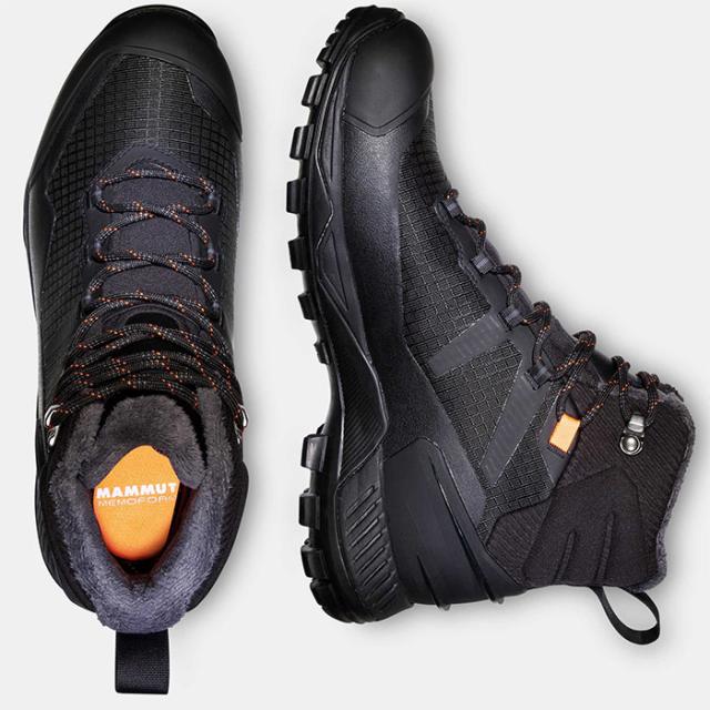 マムート レディース バックフィン ミッドカット Blackfin III Mid DT 登山靴 山登り ハイキングブーツ シューズ ブラック 黒 送料無料 Mammut 3030-04820_1