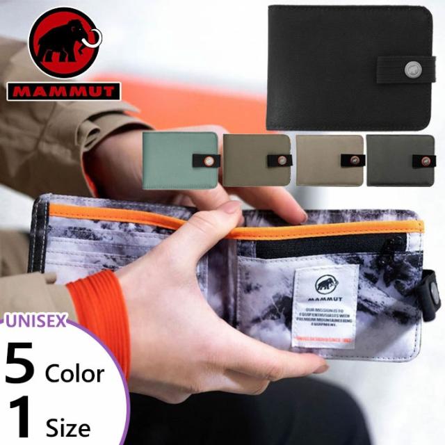 マムート メンズ レディース エクセロン ウォレット 折りたたみ財布 アウトドア 登山 ロゴ コインケース 小銭入れ ブラック 黒 送料無料 Mammut 2810-00190 5,480円