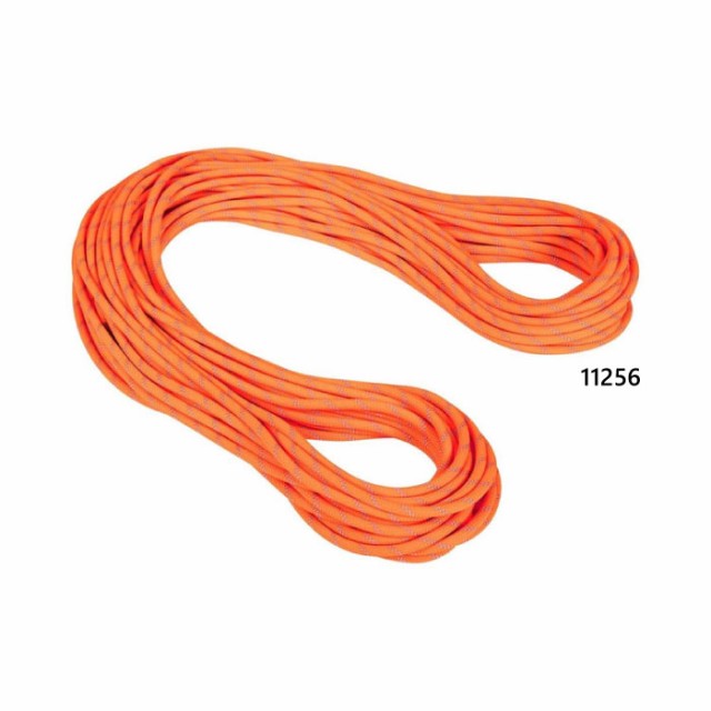 長さ70m マムート メンズ レディース アルパイン ドライロープ 9.5 Alpine Dry Rope 登山用品 クライミング シングルロープ オレンジ 送