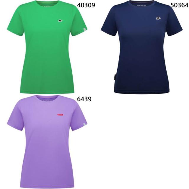 マムート MAMMUT エッセンシャル Tシャツ アジアンフィット レディース 女性 ウィメンズ 半袖Tシャツ 速乾 UPF50+ ノーアイロン ロゴ トップス 1017-05090  10 マムート レディース アウトドア 半袖Tシャツ マムート