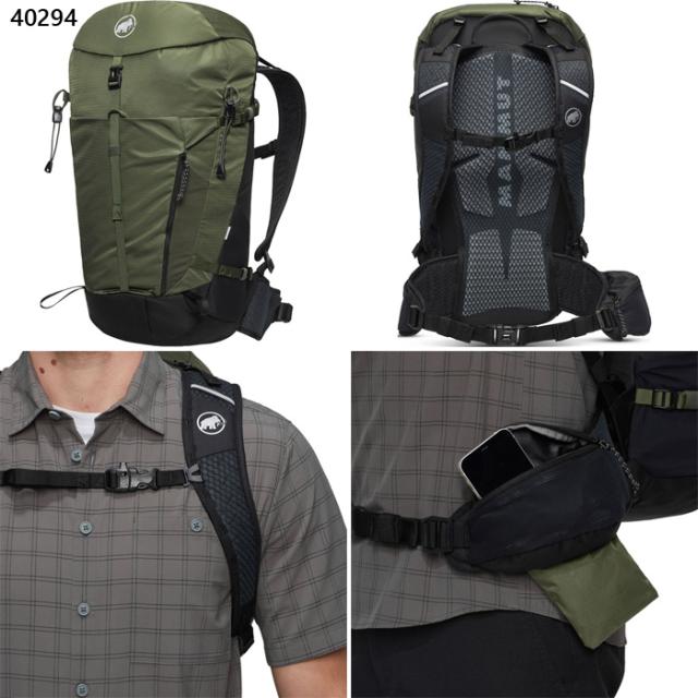 30L マムート メンズ リチウム Lithium 30 リュックサック デイパック バックパック バッグ 鞄 登山 トレッキング ブラック 黒 送料無料 Mammut 2530-03152_5