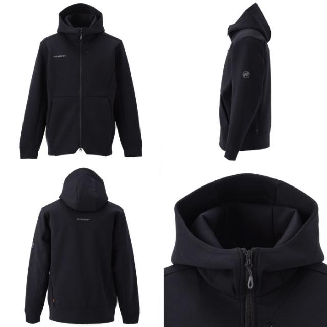 マムート メンズ ダイノ ミッドレイヤー Dyno 2.0 ML Hooded Jacket AF アウトドアウェア パーカー トップス ジップアップ 長袖 デイリー 登山 ホワイト 白 ブラック 黒 カーキ 送料無料 Mammut 1014-04980_1
