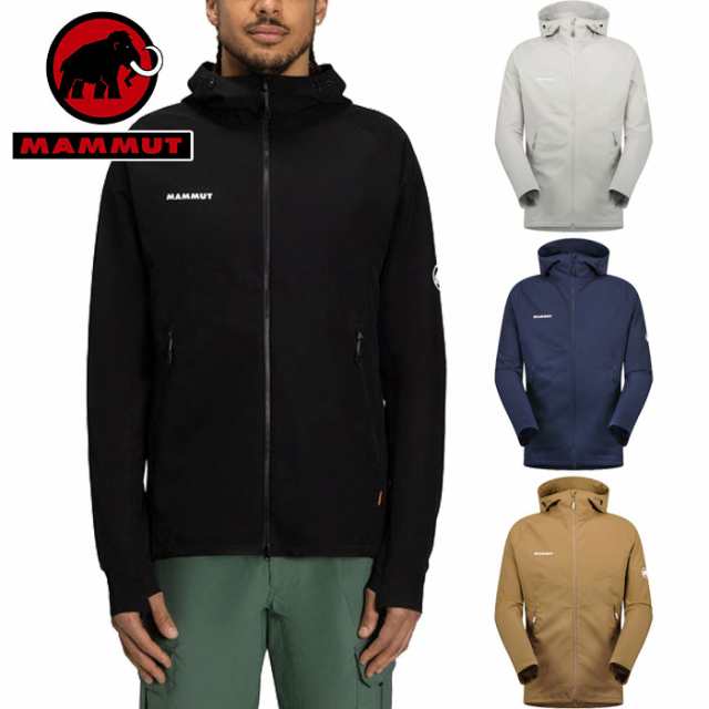 マムート メンズ マックン ジャケット Macun 2.0 SO Hooded Jacket AF アウトドアウェア トップス アウター 長袖 羽織り 上着 ホワイト