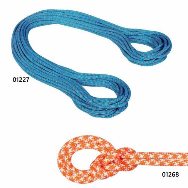 直径9.5mm 50m マムート メンズ レディース クラッグ クラシック ロープ 9.5 Crag Classic Rope 登山用品 クライミング  ロープ ブルー 青 - exe-partnerz.co.jp